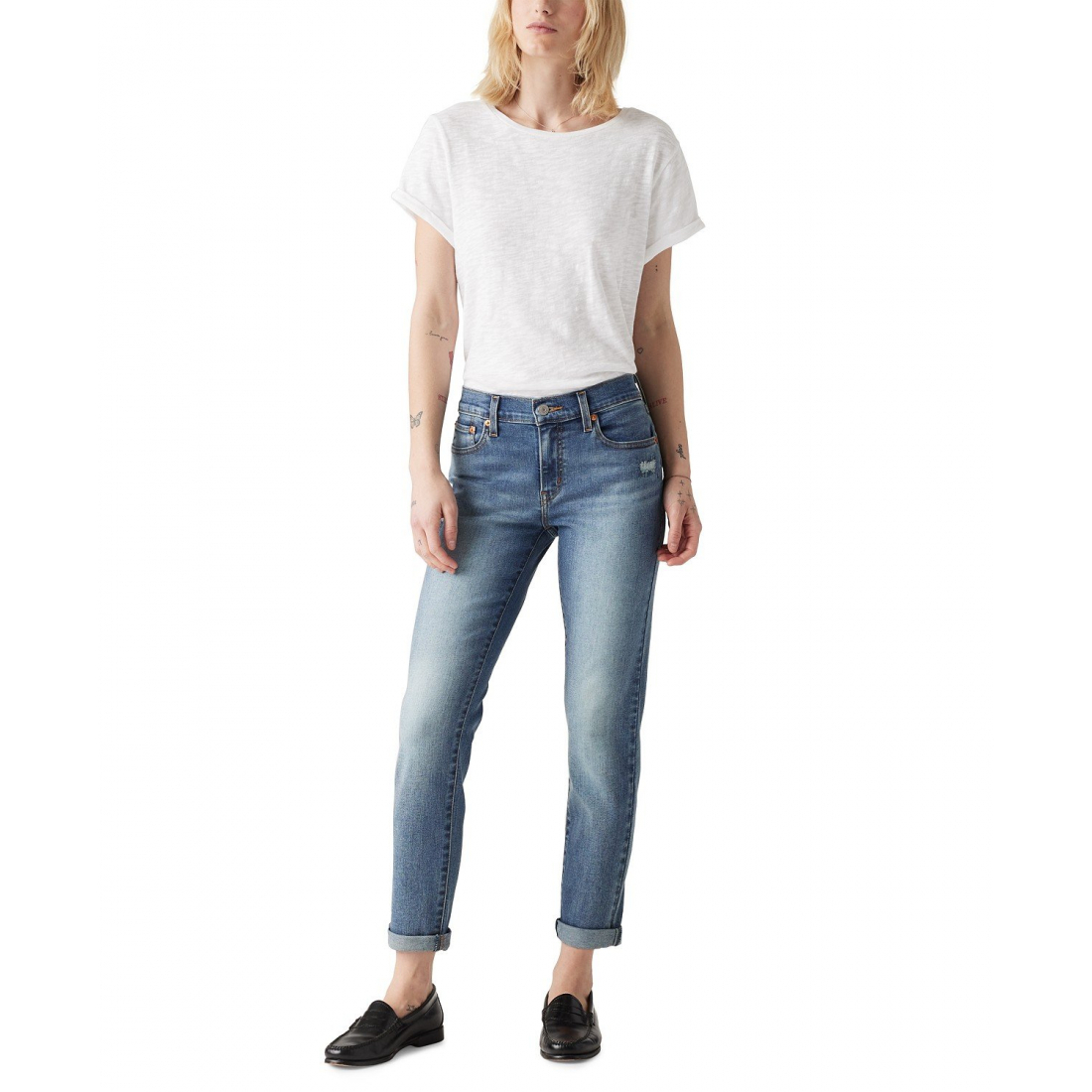 Women's 'Relaxed Boyfriend Tapered-Leg' Jeans