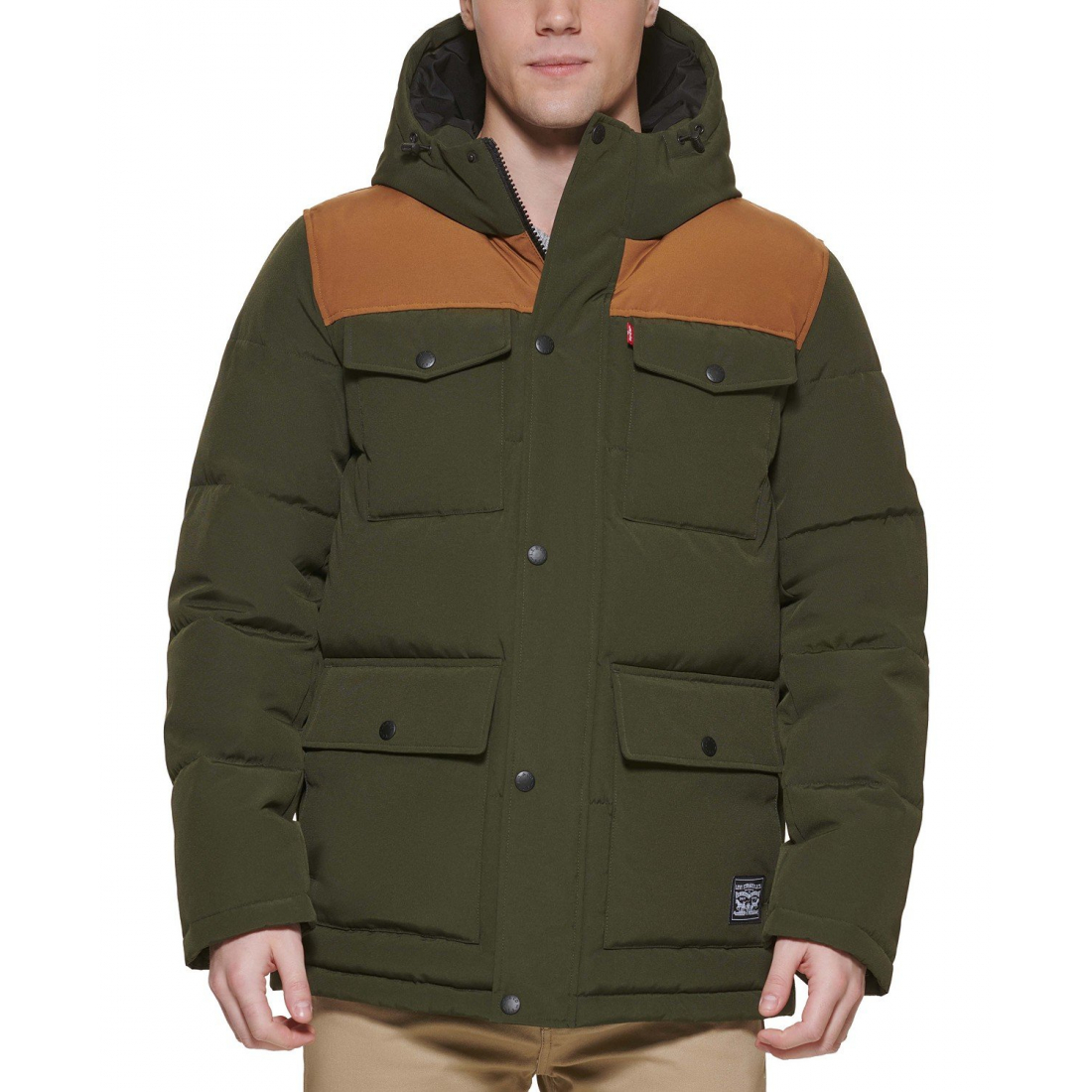 Veste matelassée 'Four Pocket Parka Hoody' pour Hommes