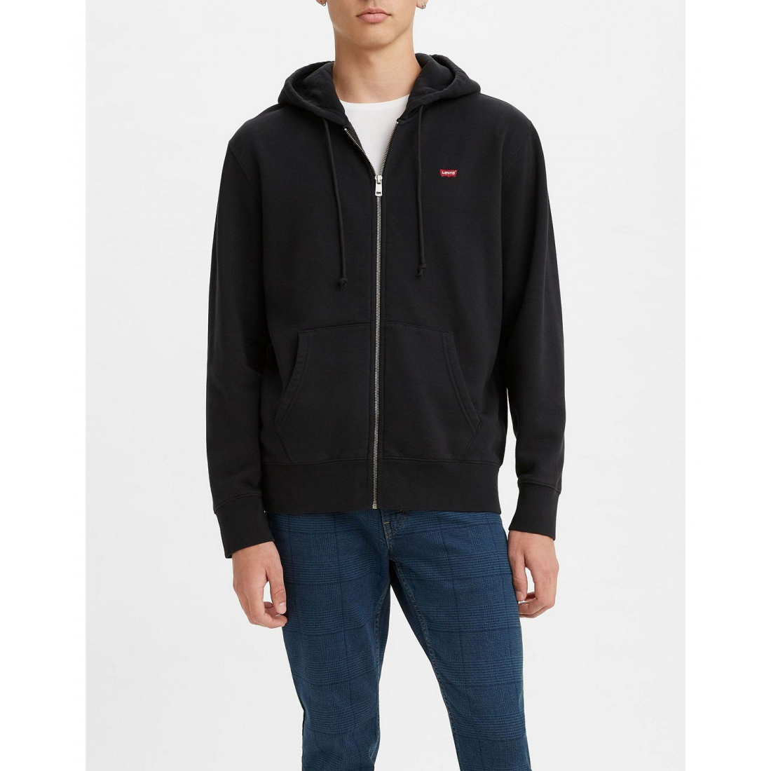 Men's 'Non-Graphic Zip-Up Standard Fit' Hoodie