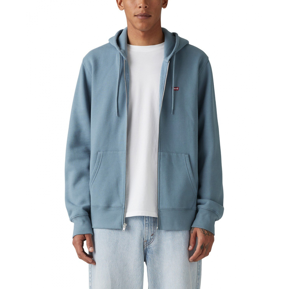 Sweatshirt à capuche  'Non-Graphic Zip-Up Standard Fit' pour Hommes