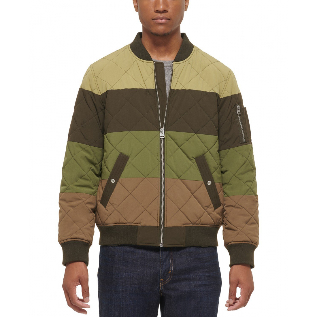 Blouson bomber 'Quilted Fashion' pour Hommes