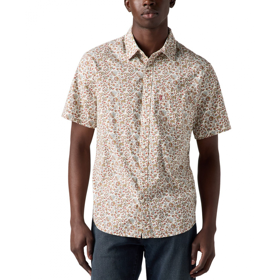 Chemise à manches courtes 'Classic 1 Pocket Regular Fit' pour Hommes