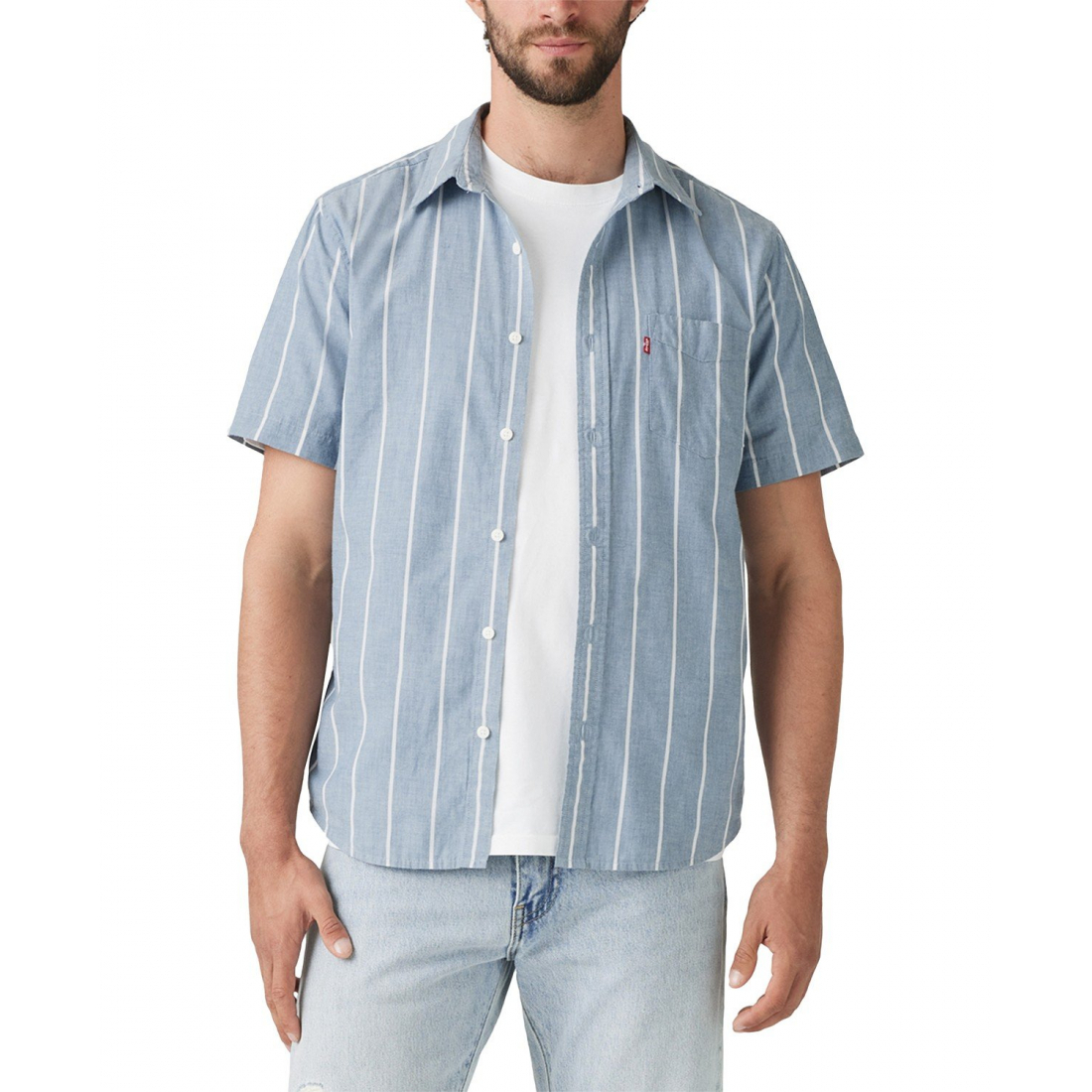 Men's 'Classic 1 Pocket Regular Fit' Short sleeve shirt