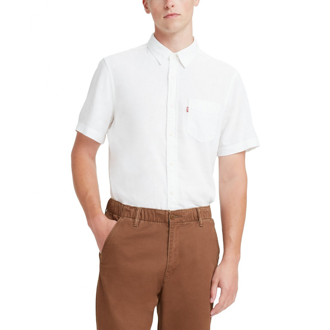 Chemise à manches courtes 'Classic 1 Pocket Regular Fit' pour Hommes