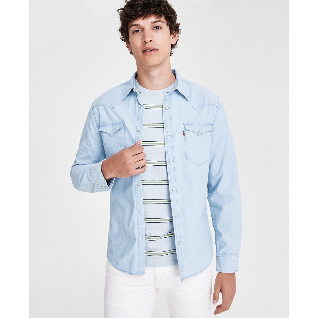 Chemise 'Classic Standard Fit Western' pour Hommes