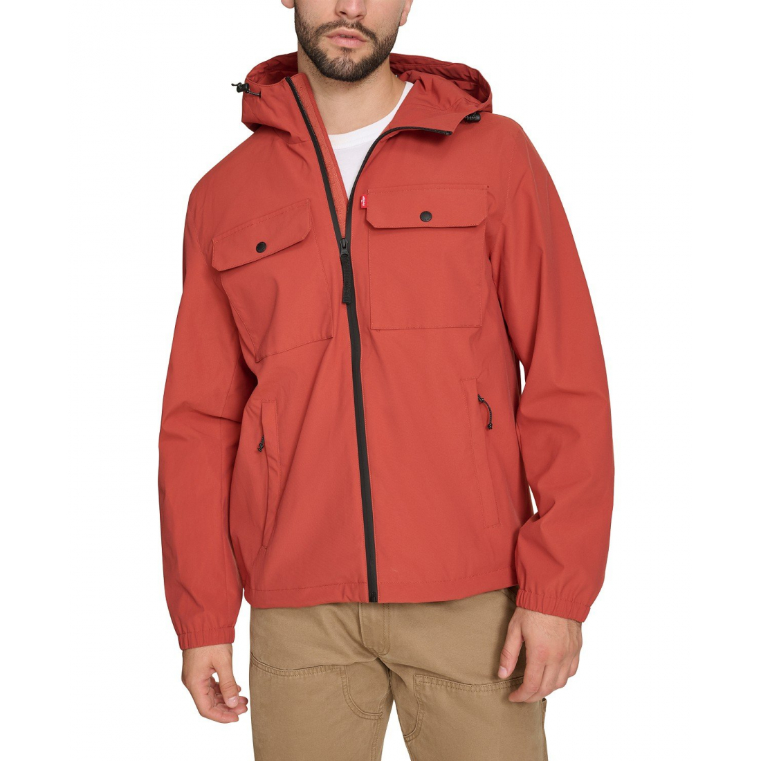 Veste de pluie 'Hooded' pour Hommes