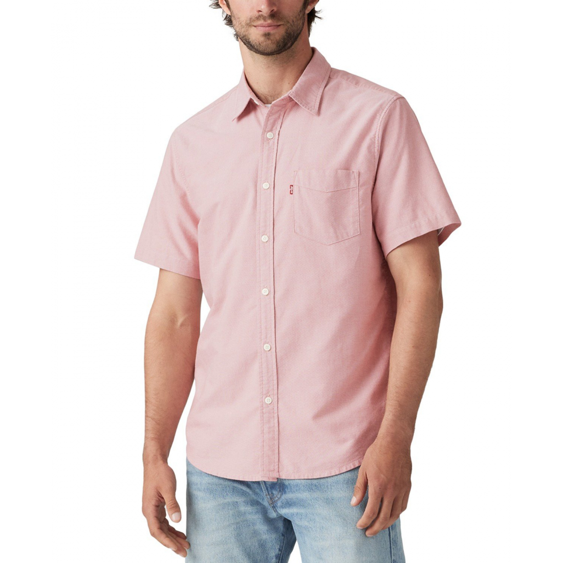 Chemise à manches courtes 'Classic 1 Pocket Regular Fit' pour Hommes