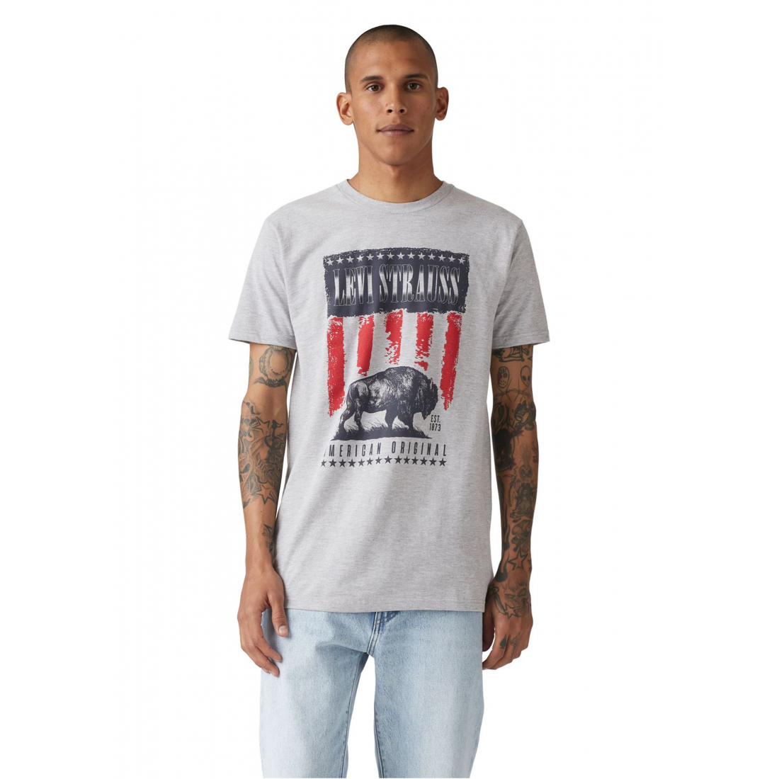 T-shirt 'Relaxed Fit Graphic' pour Hommes