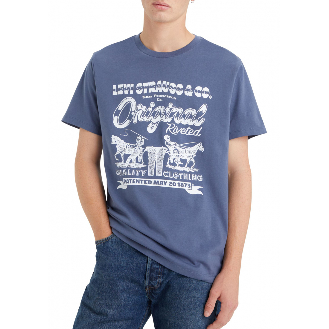 T-shirt 'Graphic Crew Neck' pour Hommes