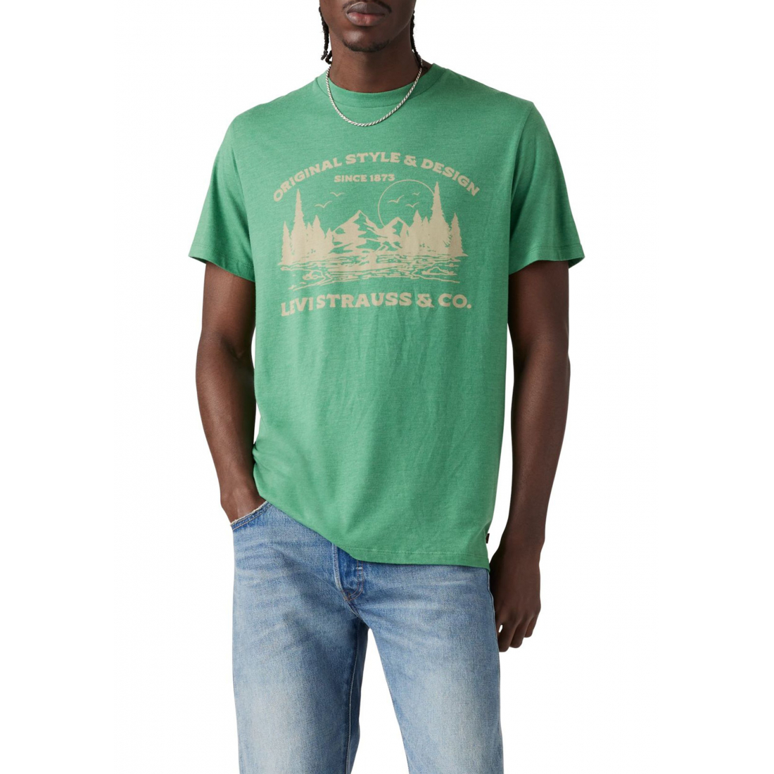 T-shirt 'Americana Graphic' pour Hommes