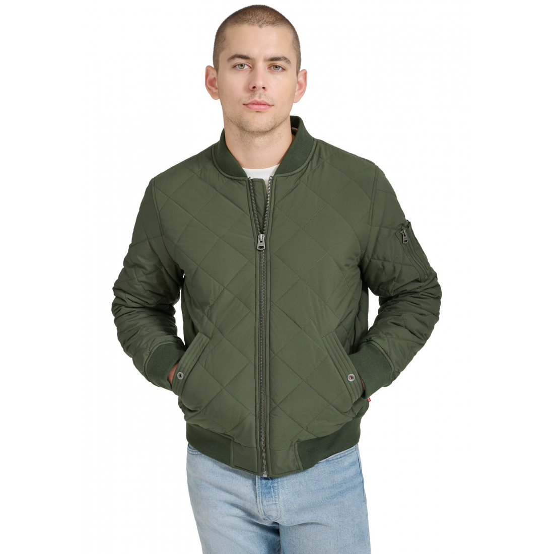 Blouson bomber 'Quilted' pour Hommes