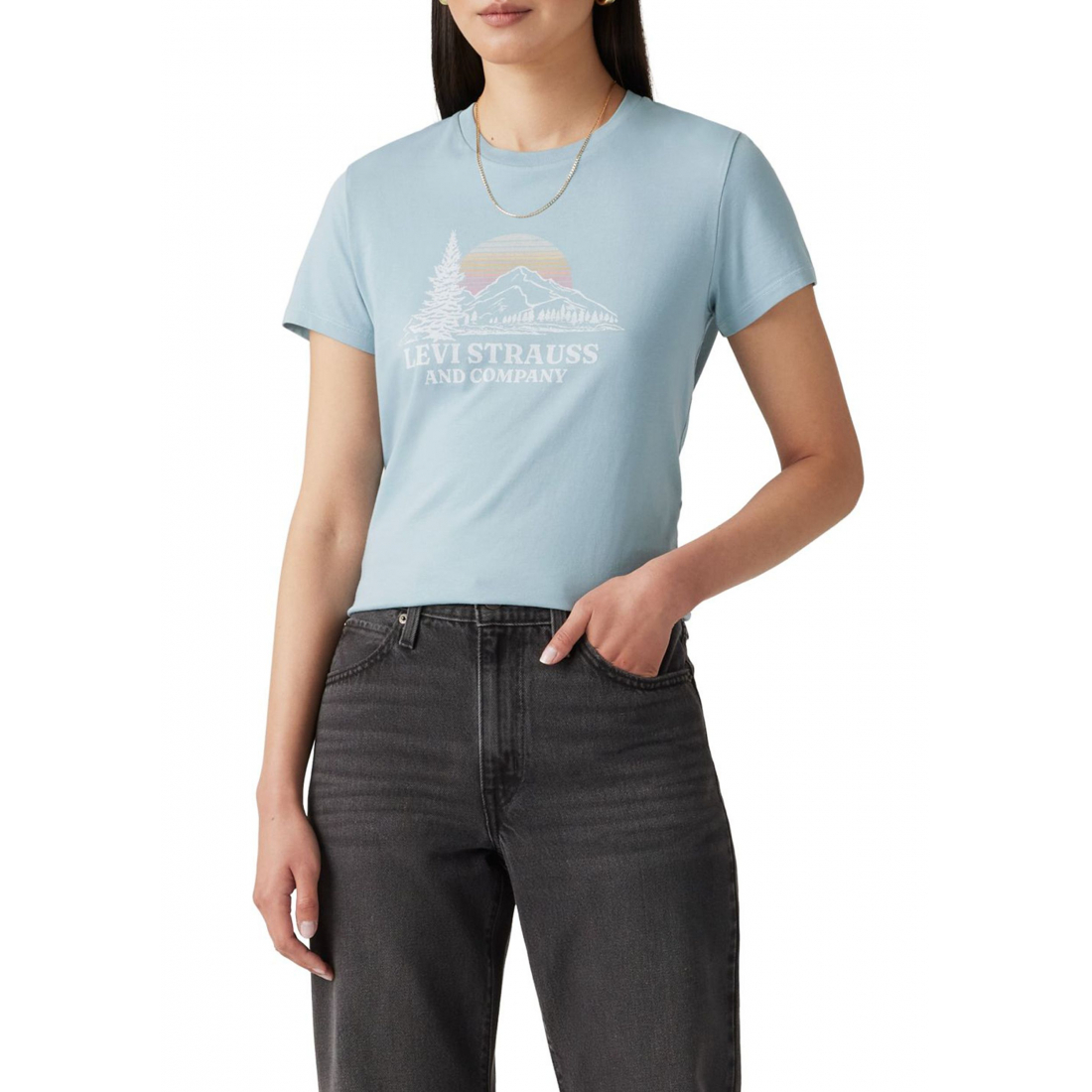 T-shirt 'The Perfect Mountain Graphic' pour Femmes