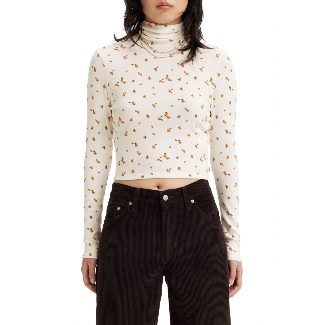 Col roulé 'Moon Ribbed' pour Femmes