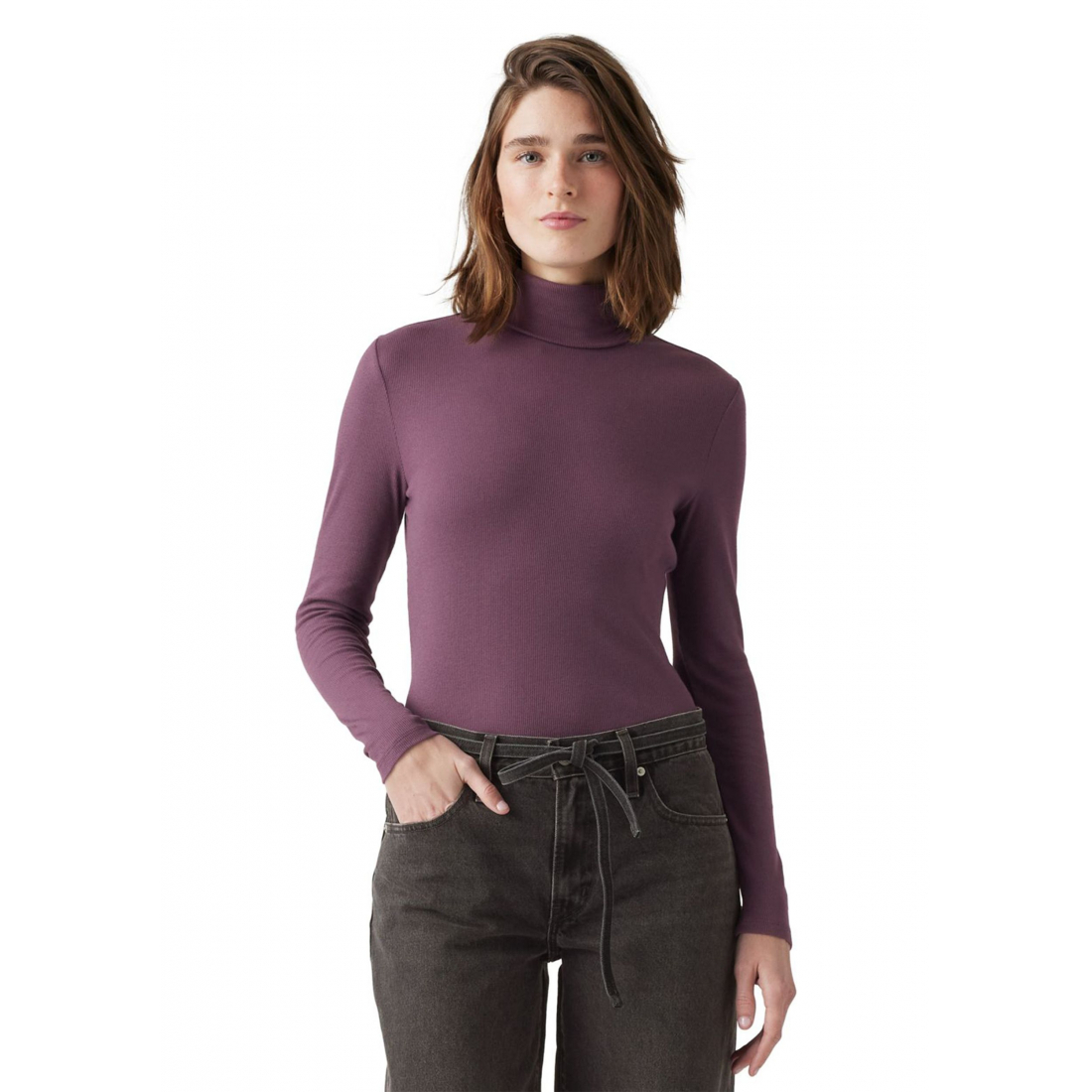 Col roulé 'Moon Rib' pour Femmes