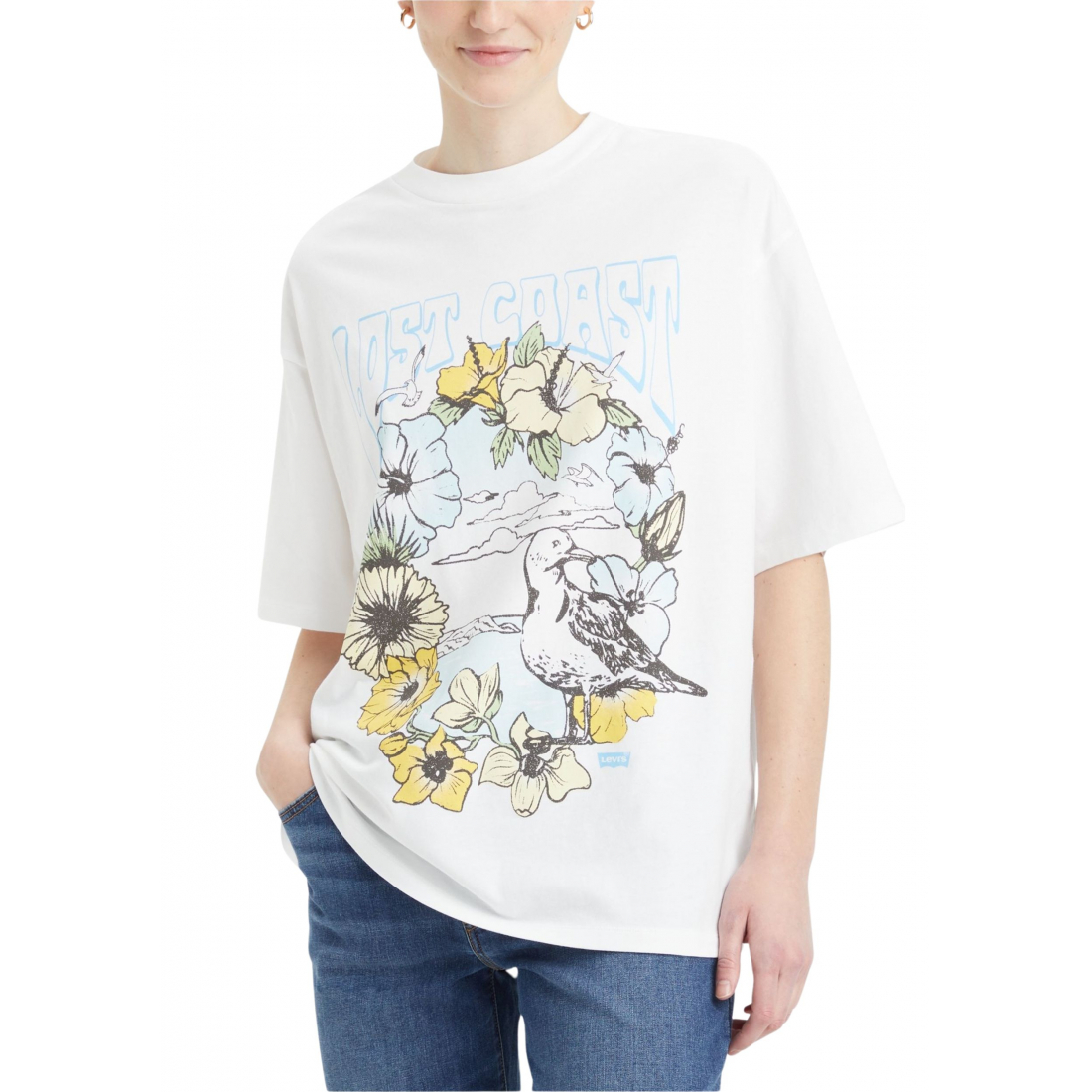 T-shirt 'Lost Coast Bright Graphic' pour Femmes