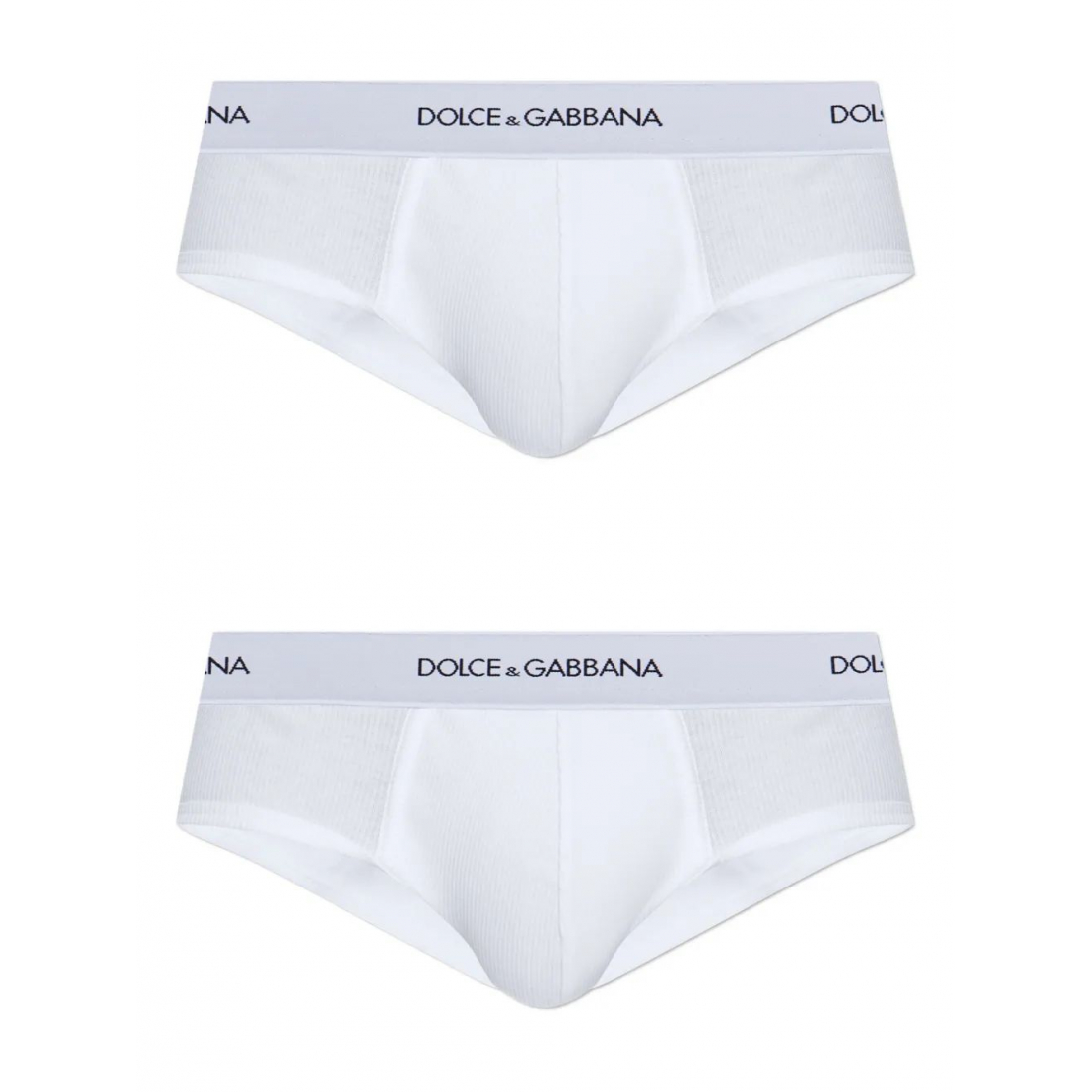 Slip 'Logo-Waistband' pour Hommes - 2 Pièces