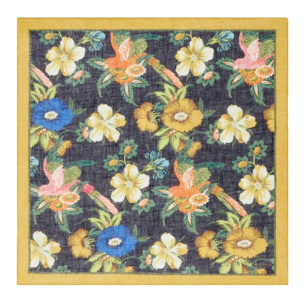 Foulard en soie 'Floral-Print' pour Femmes