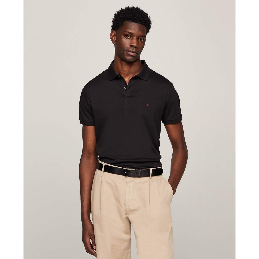 Polo 'Regular-Fit Liquid Cotton' pour Hommes