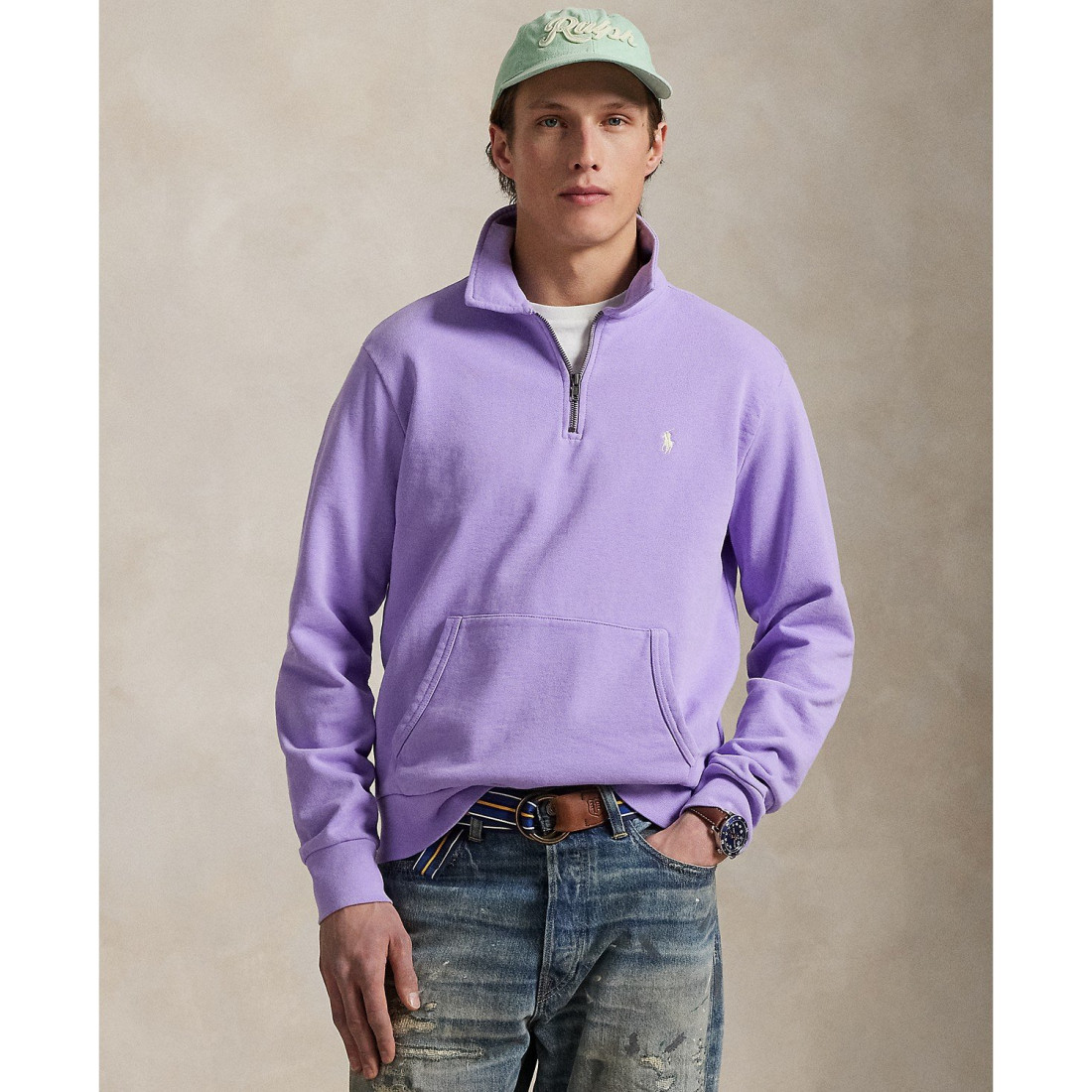 Men's 'Loopback Fleece Quarter-Zip' Sweatshirt