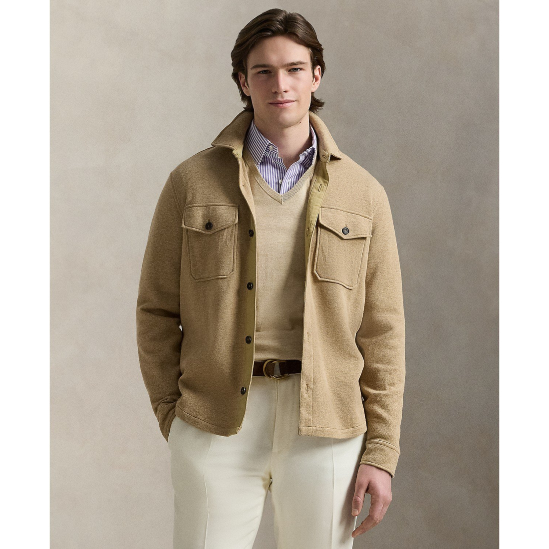 Surchemise 'Double-Knit' pour Hommes