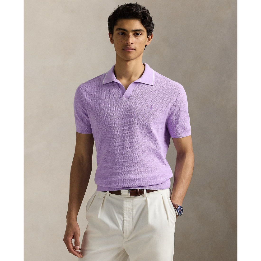 Pull 'Textured' pour Hommes