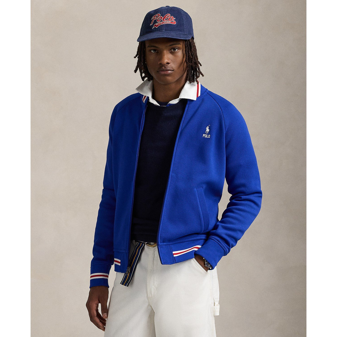 Blouson bomber 'Double-Knit' pour Hommes