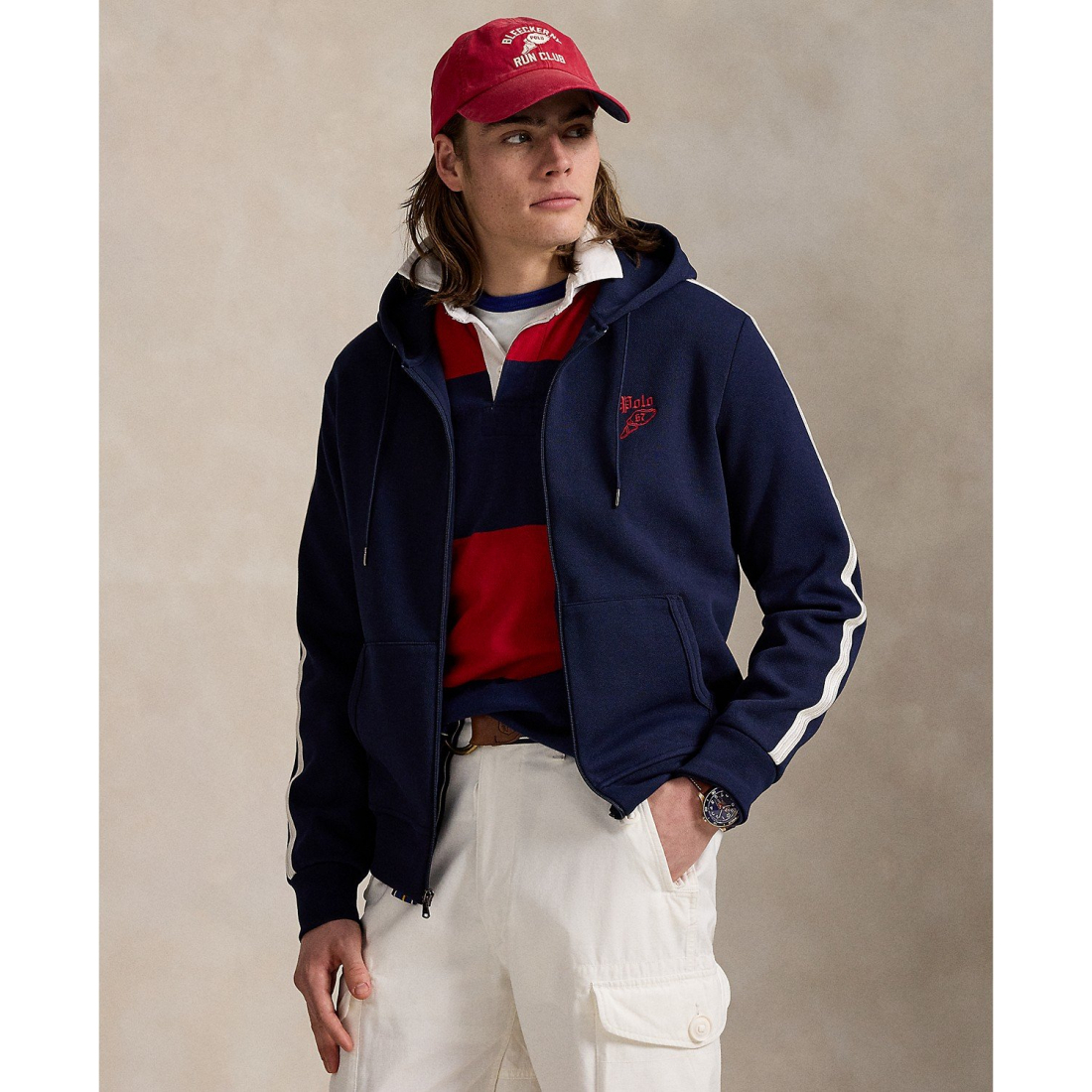 Sweatshirt à capuche  'Logo Double-Knit' pour Hommes