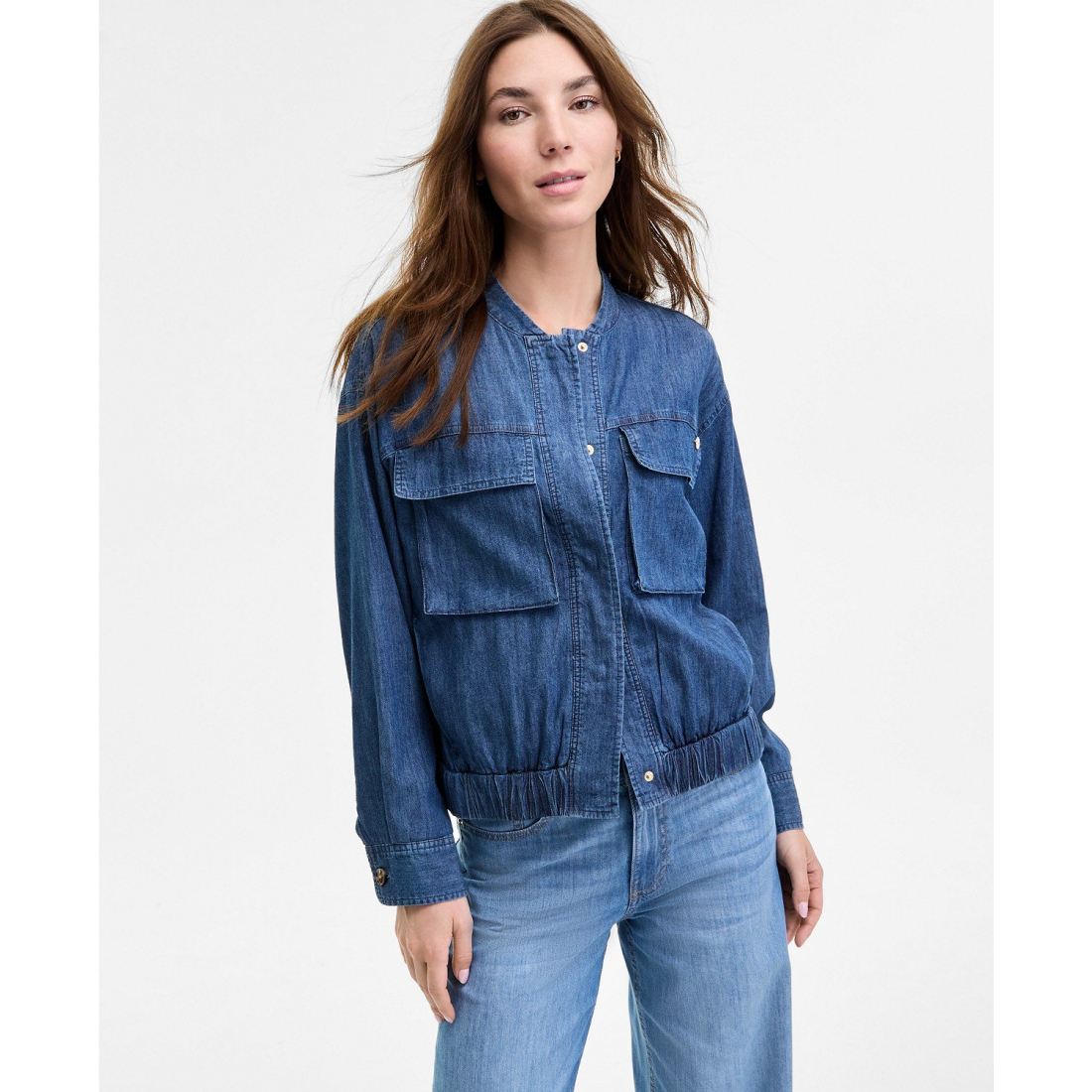 Blouson bomber 'Chambray Utility' pour Femmes