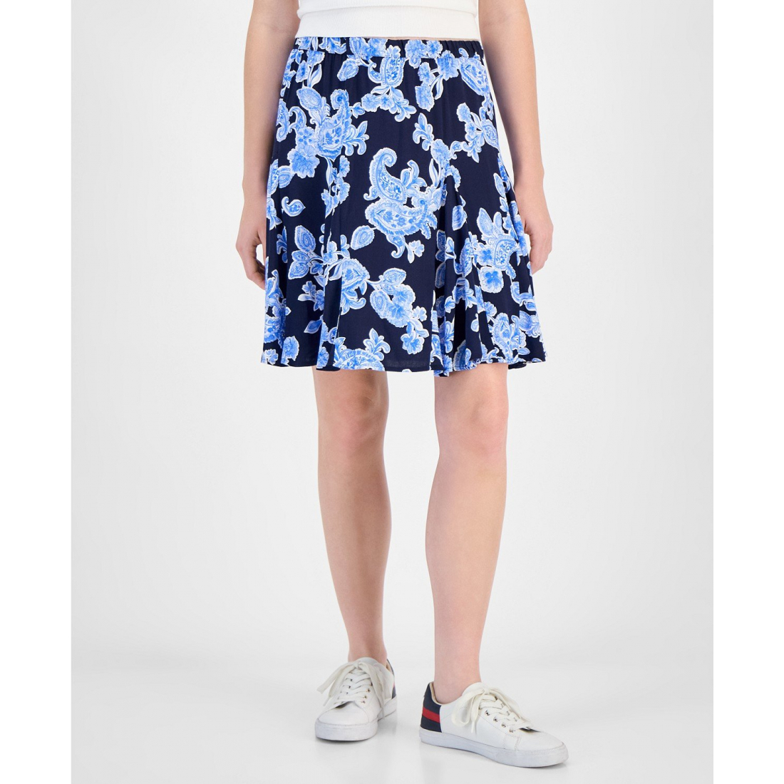 Jupe 'Printed Godet Pull-On' pour Femmes