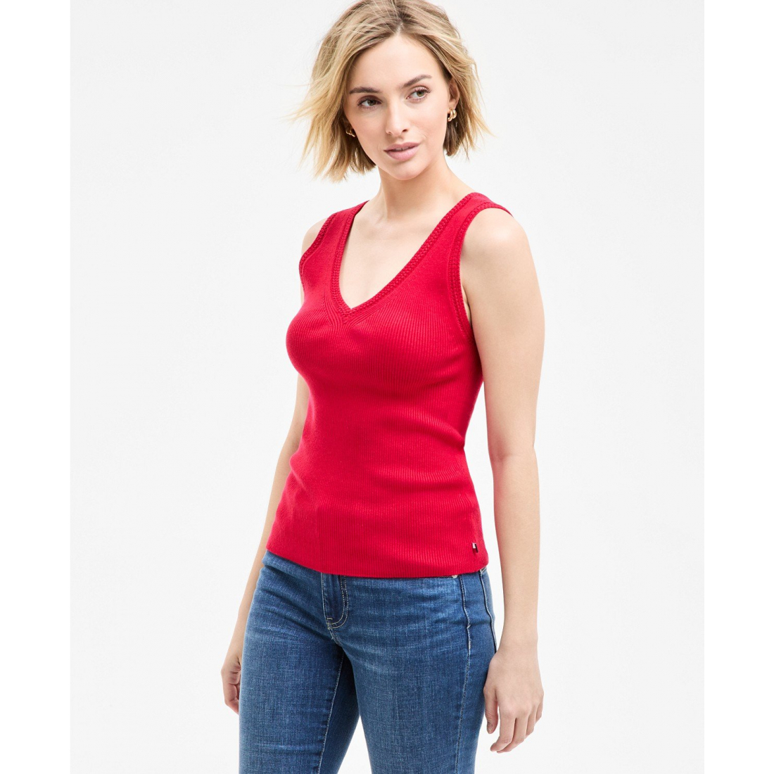 Débardeur 'Crochet-Trim Sweater' pour Femmes