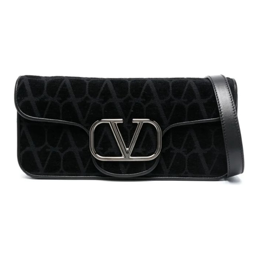 Men's 'Mini Locò VLogo Toile Iconographe' Shoulder Bag