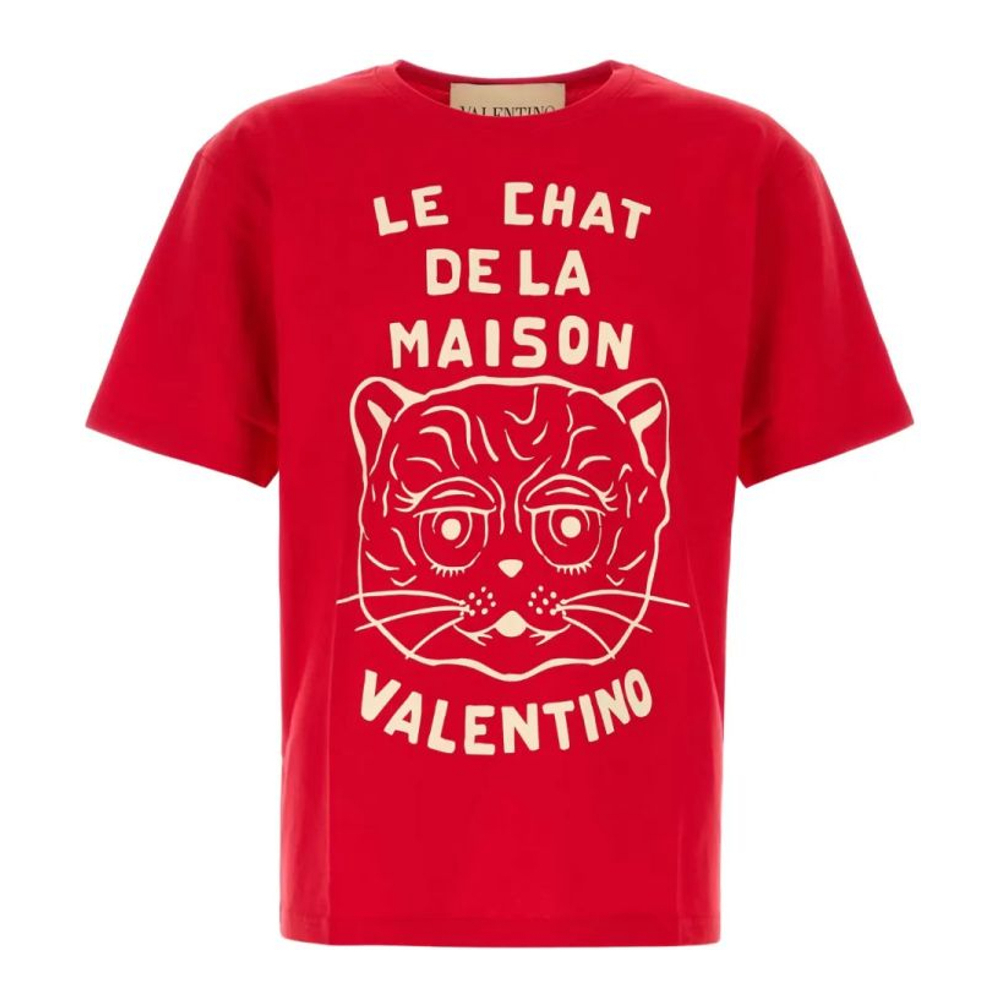 T-shirt 'Chat De La Maison-Print' pour Hommes