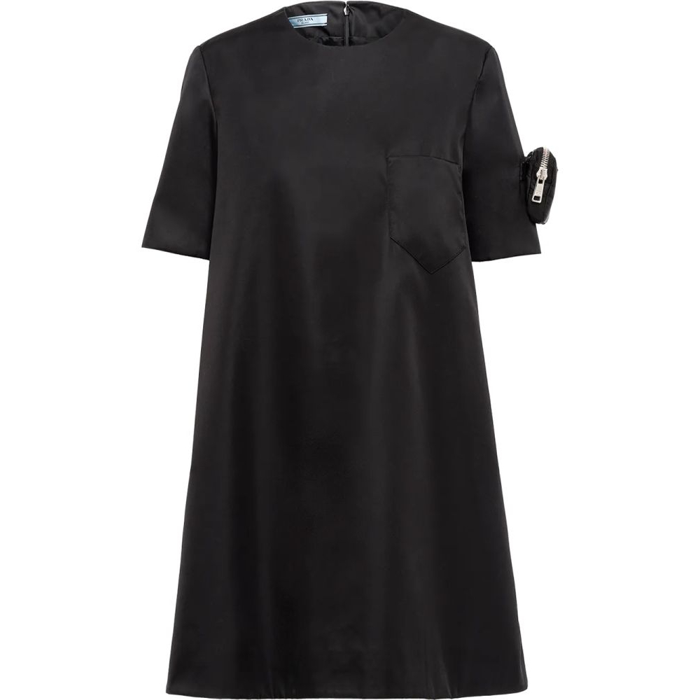 Robe Midi 'Logo-Pouch' pour Femmes