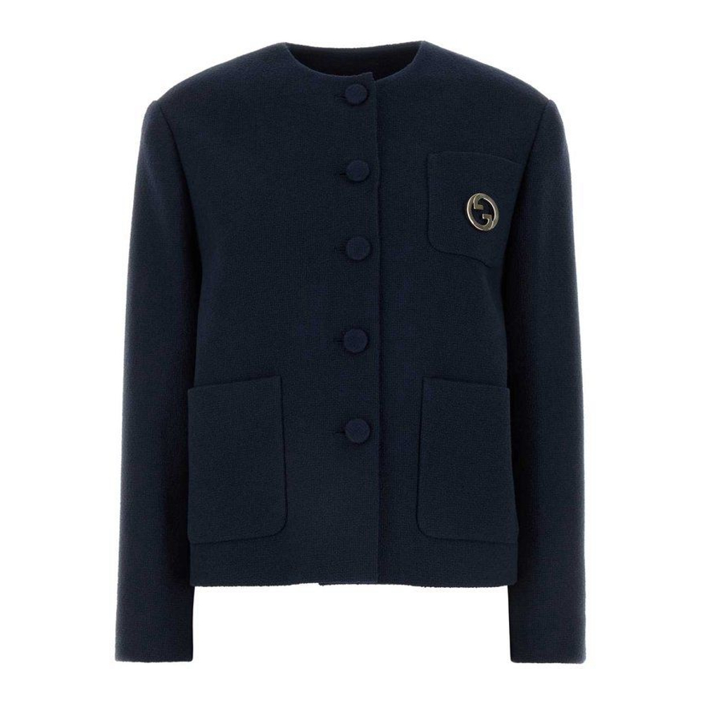 Women's 'G Brooch Tweed' Jacket