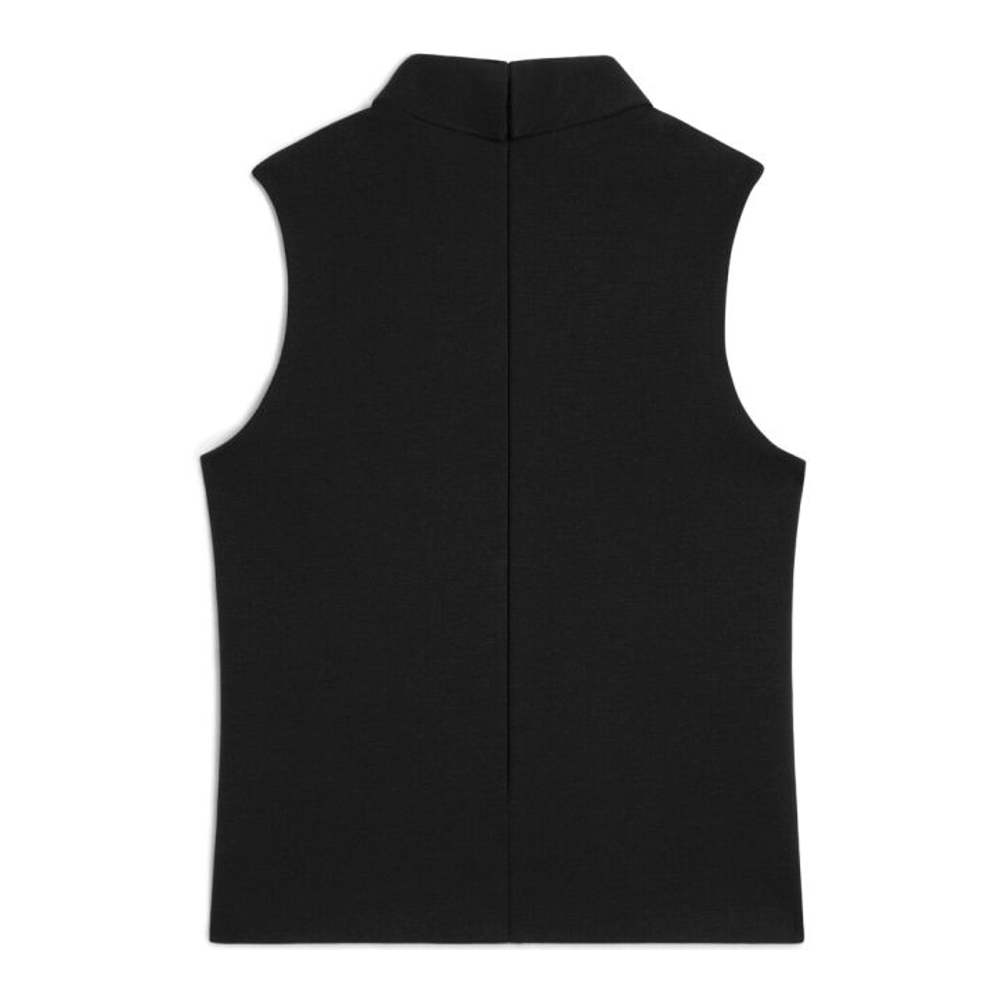 Women's 'Top With Overturned Collar' Top