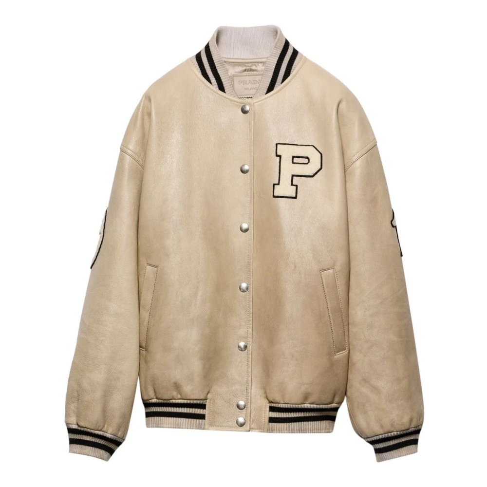 Blouson bomber 'Logo-Appliqué' pour Femmes