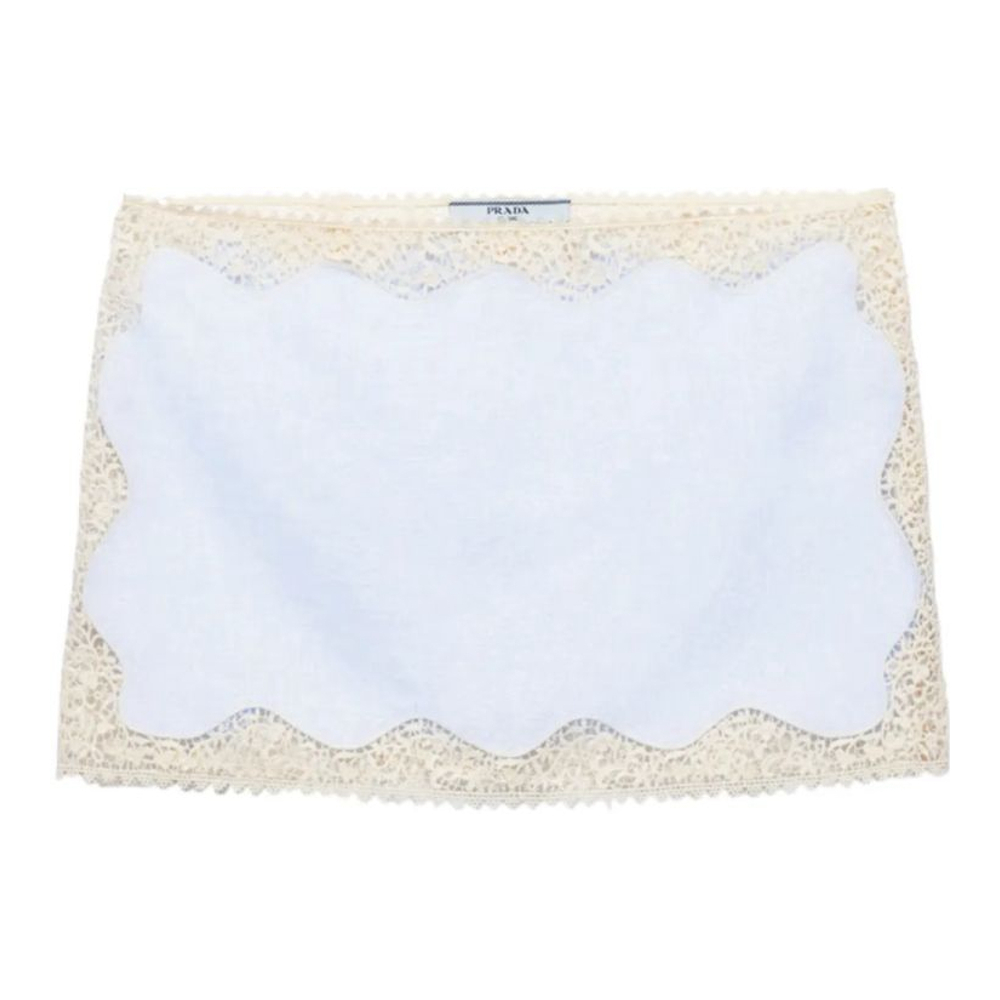 Mini Jupe 'Lace-Trim' pour Femmes