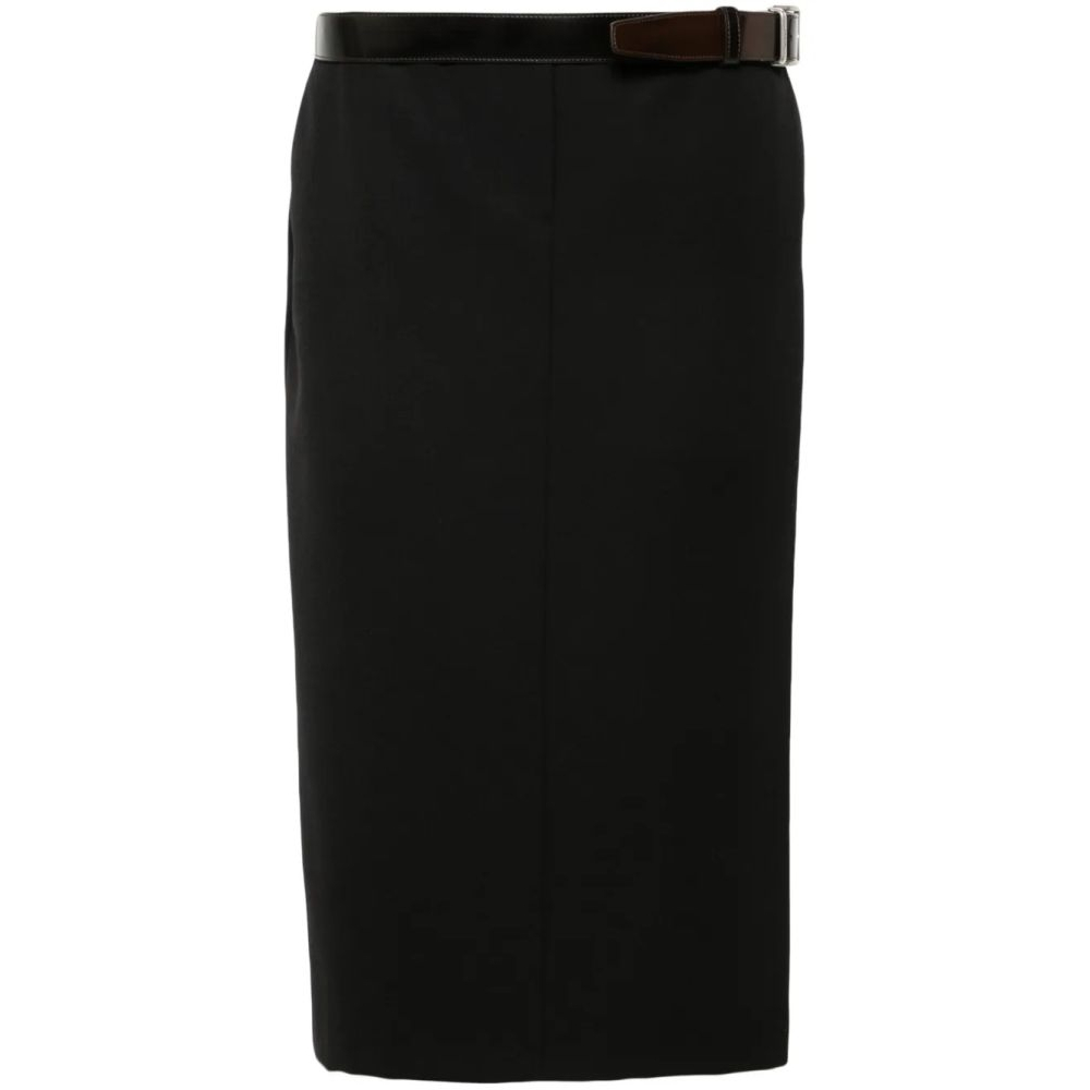 Jupe Midi 'Belted' pour Femmes