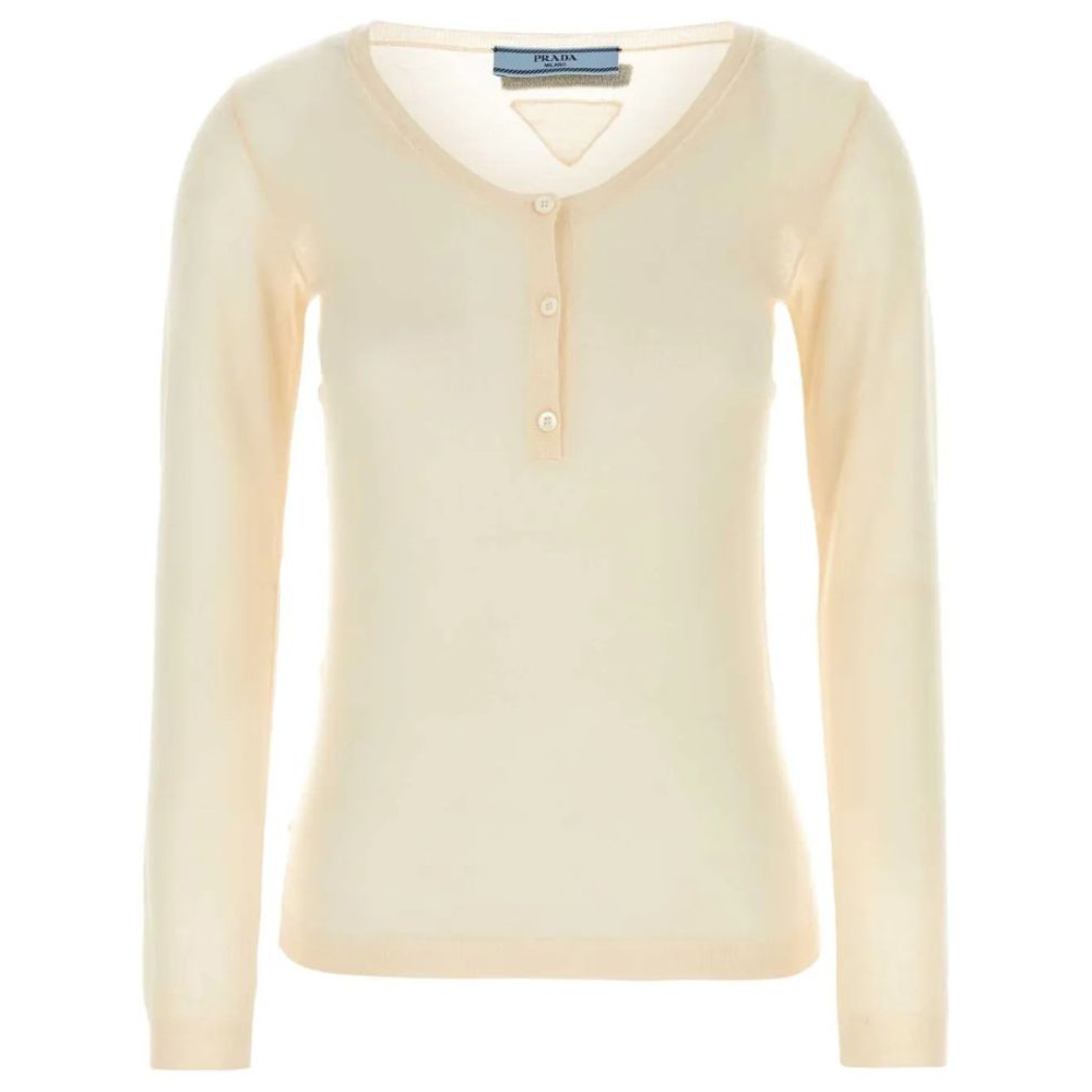 Pull en cachemire 'Triangle-Logo' pour Femmes