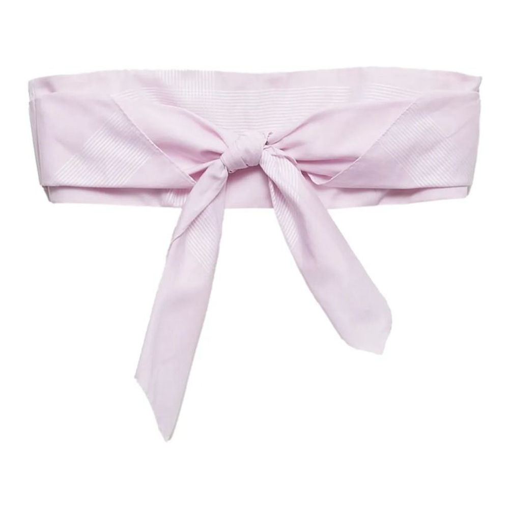 Top Bandeau 'Checked' pour Femmes