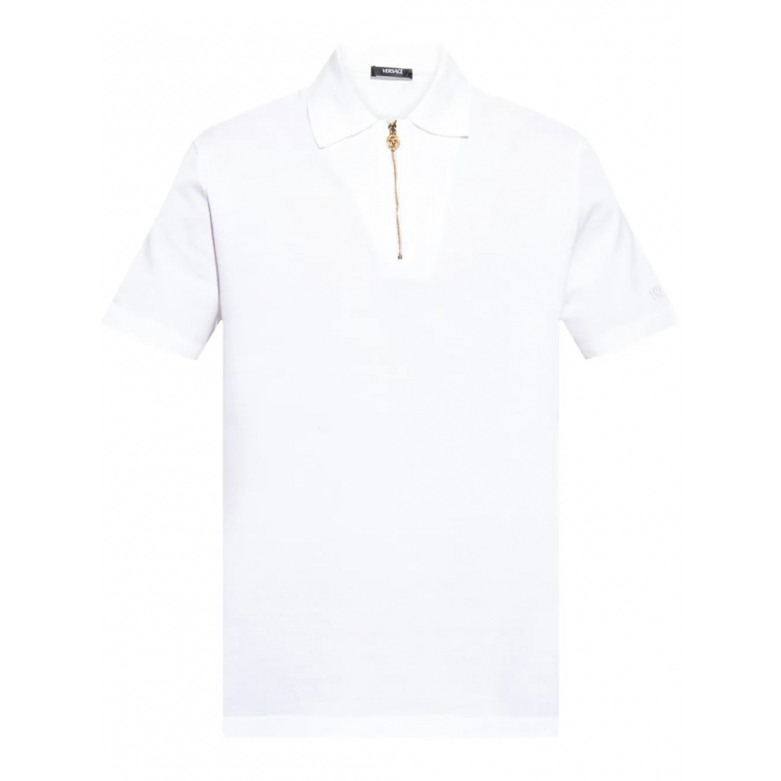 Polo 'Medusa Zip-Up' pour Hommes