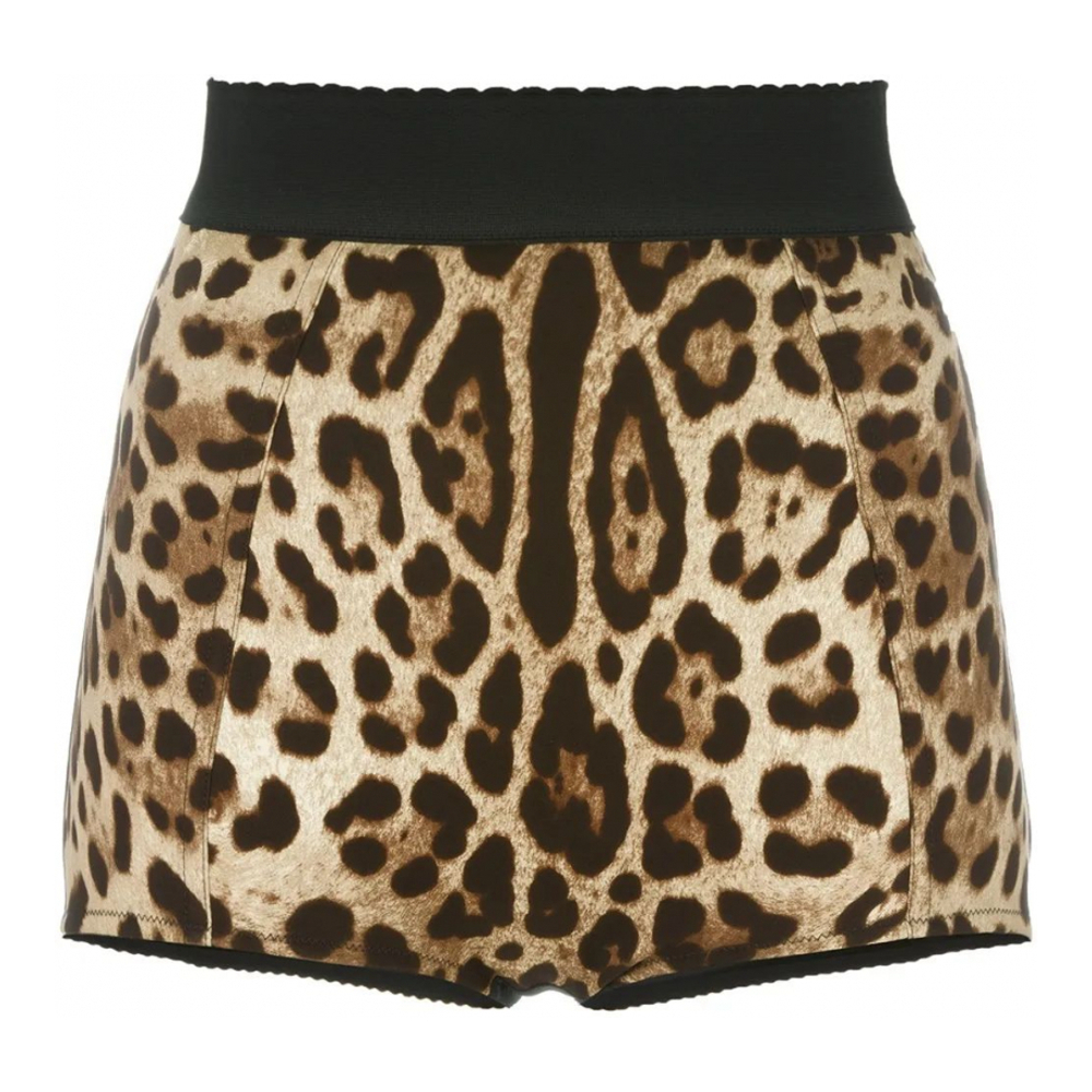 Women's 'Leopard Print French' Briefs