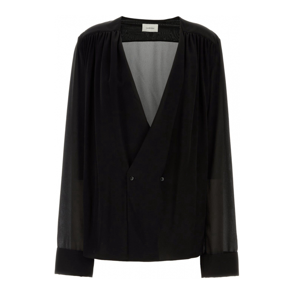 'Crepe' Hemd für Herren