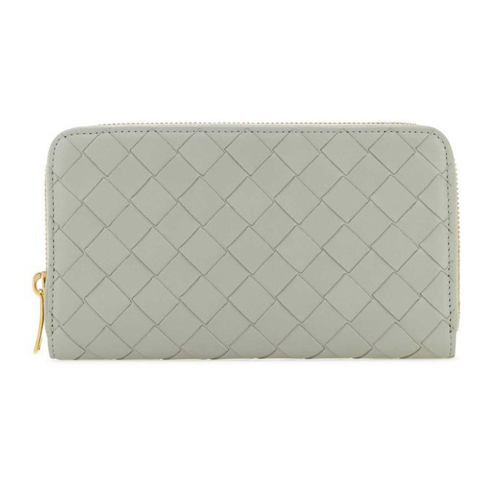 Women's 'Intrecciato Zip Around' Wallet