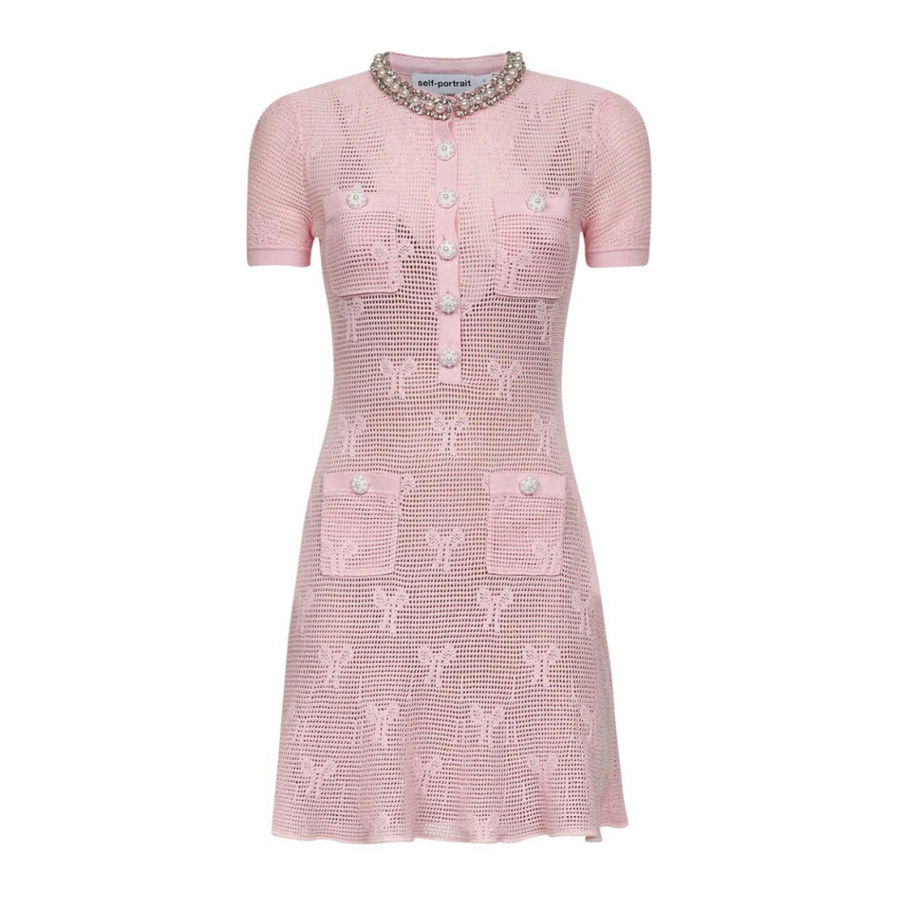 Robe mini 'Crochet' pour Femmes