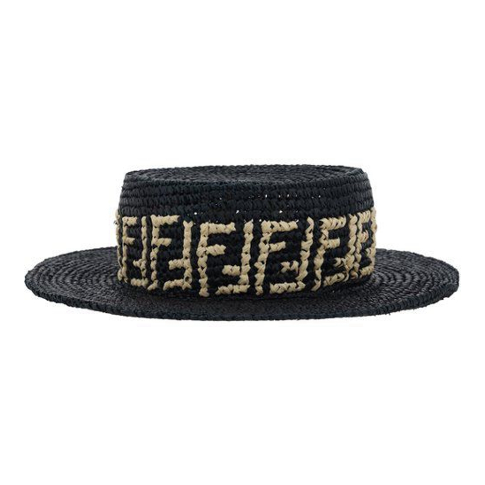 Chapeau 'FF Motif Wide-Brimmed' pour Hommes