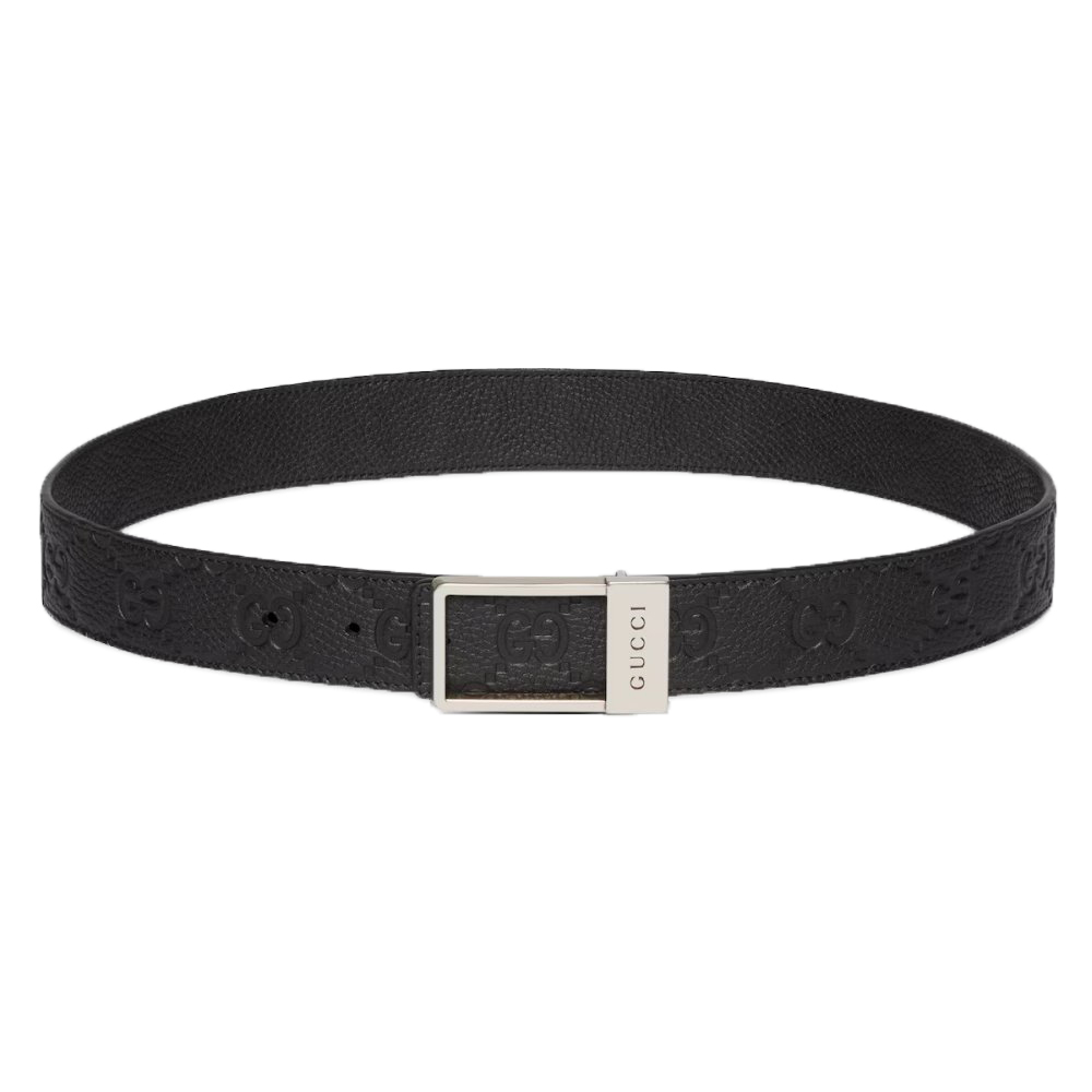 Ceinture 'Reversible With Rectangular Buckle' pour Hommes