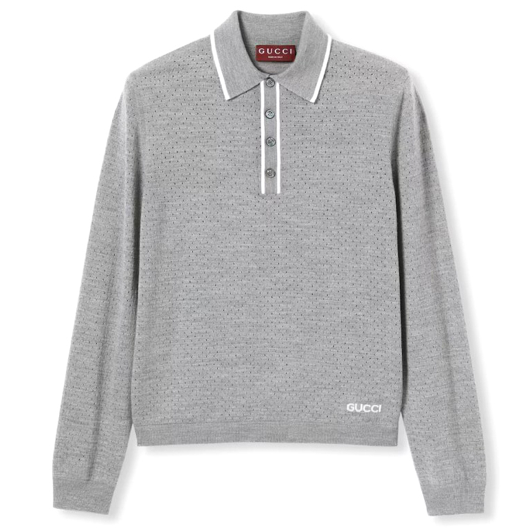 Polo manches longues pour Hommes