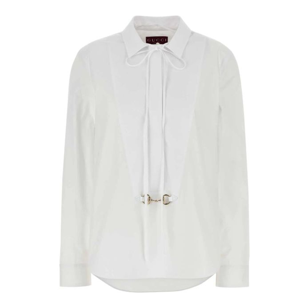 Chemise 'Horsebit' pour Femmes