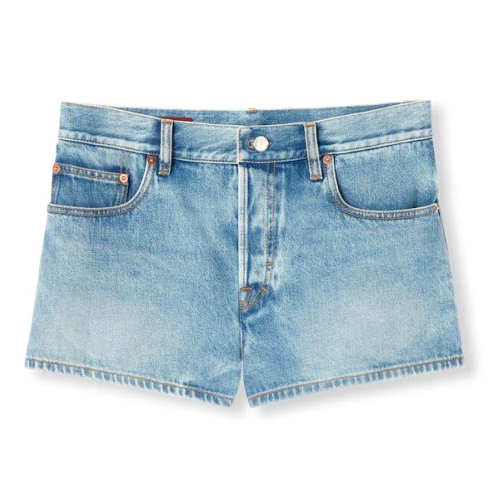 'Stonewashed' Jeansshorts für Damen